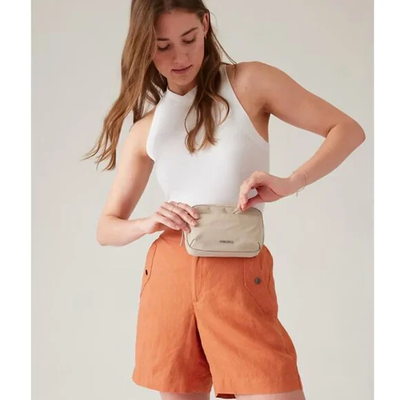 Athleta Oak Beige All About The Crossbody Belt Bag - Picture 2 of 14